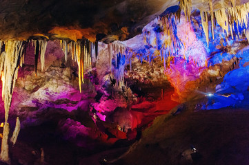 Prometheus Kumistavi Cave near Kutaisi, Imereti region of Georgia.