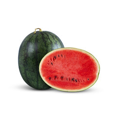 Watermelon isolated on white background