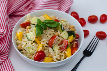 Orzo and Vegetables Salad 