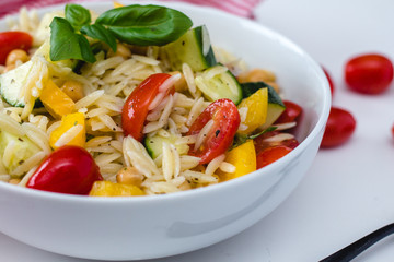 Orzo and Vegetables Salad 