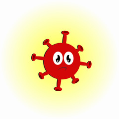 Vector design of Covid-19 coronavirus 
