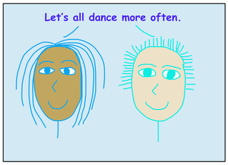 Lets all dance more often