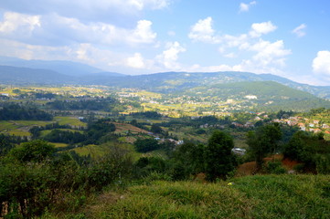 Landscape view of Bhaktapur, Nepal
