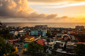 Tropical Views of Baracoa, Cuba 
