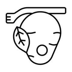 Beehive with bees icon vector