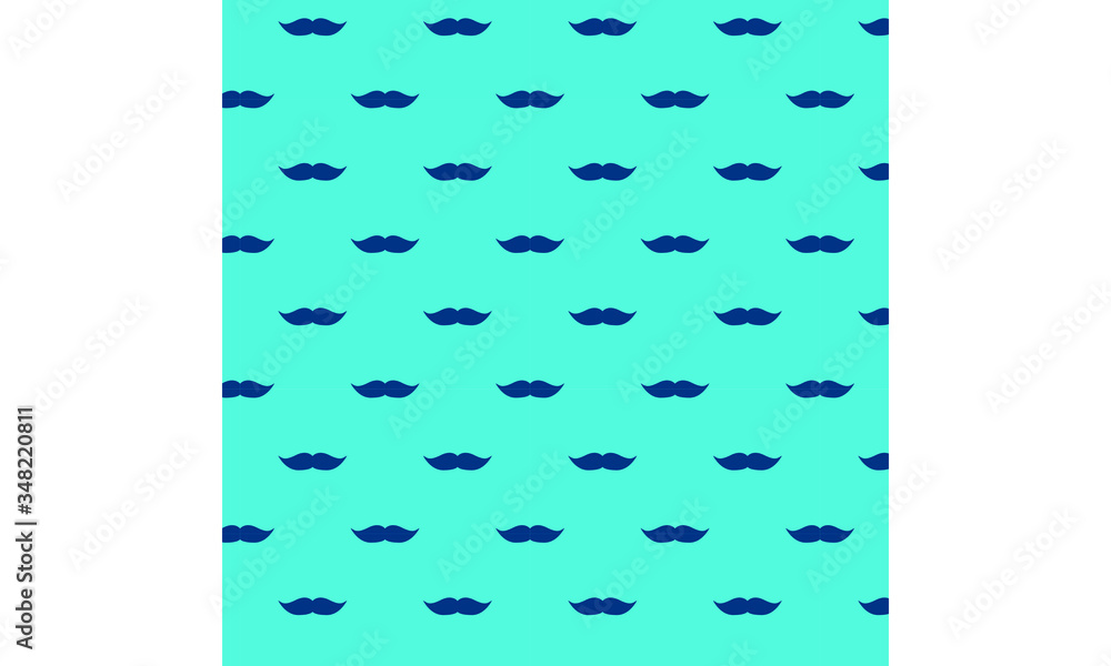 Poster vector seamless retro pattern with mustache. can be used for wallpaper, pattern fills, web page back