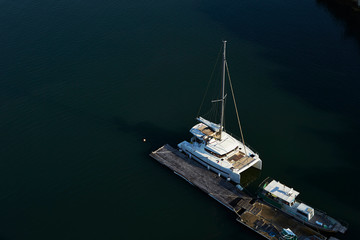 boat in the sea