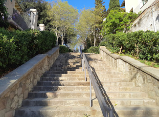 stairs to the castle