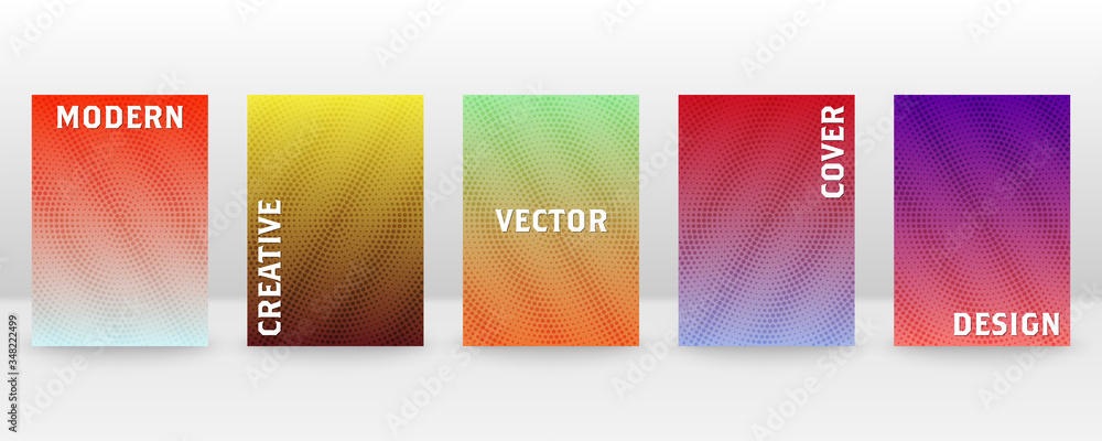 Poster Minimal vector abstract cover notebook design. Planner and diary cover for print. Abstract design for copybook brochures and school books. Notebook paper. Brochure, book, magazine template