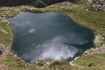 Lago de media altura