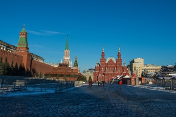 Naklejka premium The beauty of architecture has remained above history