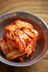  Kimchi, Korean spicy pickles dish 