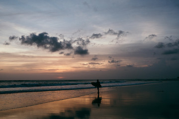 Surfer Sunset