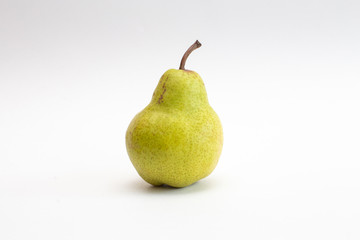pear duchess pear isolated white background