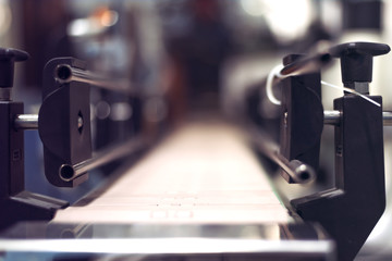 Drinking water of factory or plant production, industrial interior, water treatment plant, water purification and delivery business, combating the lack of clean water among the population