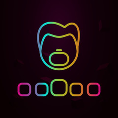 Filter, augmented reality, mobile, camera nolan icon Simple thin line, outline vector of Augmented reality icons for ui and ux, website or mobile application