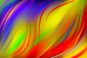 multi-colored abstract light lines for design