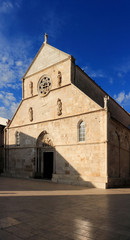 Fototapeta na wymiar church in the old town Pag, Croatia