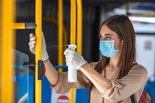 Using desinfect alcohol gel clean wash hand sanitizer, anti virus bacteria dirty skin care. Coronavirus protection. Using gel cleaner to avoid infectious diseases