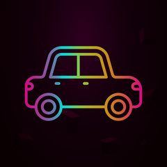 Car suv nolan icon Simple thin line, outline vector of Car wash icons for ui and ux, website or mobile application