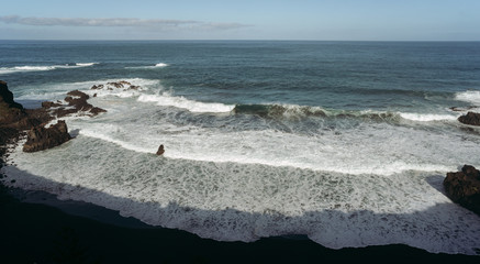 coast of the island of madeira