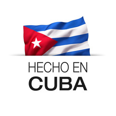 Made in Cuba - Label in Spanish
