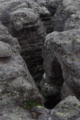 rocks in the river