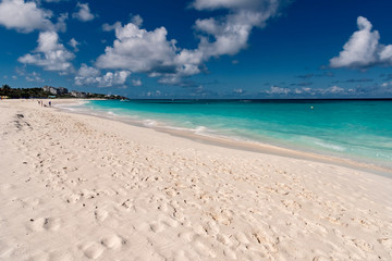 luxury in the most exclusive Caribbean island. with white and deserted beaches