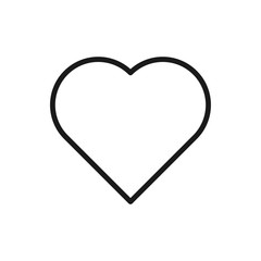 Heart icon. Love symbol modern, simple, vector, icon for website design, mobile app, ui. Vector Illustration