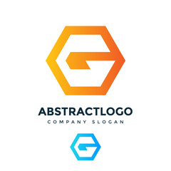 letter G modern Creative Unique logo Icon design Vector template
