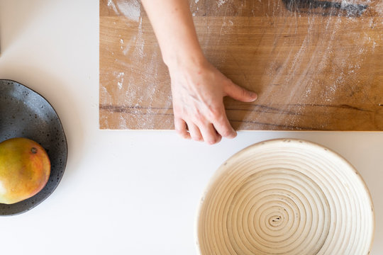 Zu Hause Backen. 