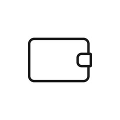 Fototapeta premium Wallet icon. Purchase symbol modern, simple, vector, icon for website design, mobile app, ui. Vector Illustration