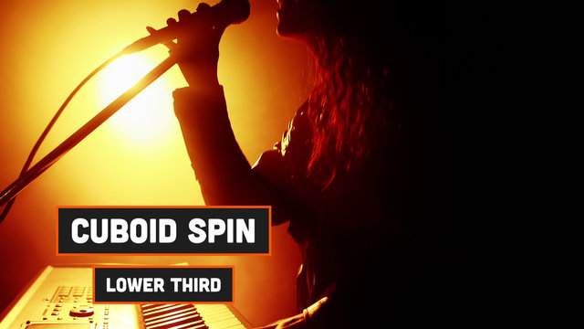Cuboid Spin Lower Third