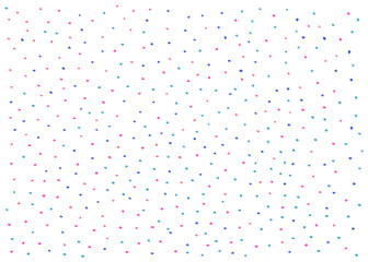 hand drawn dots marker blue pink light blue abstract background white paper