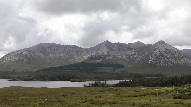 Lough Inagh Valley, one of the most beautiful spot in Connemara, County Galway, Ireland Republic