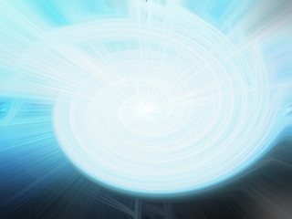 Abstract circle Light Fibers all colors sparkling universe nebula space