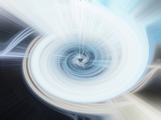 Abstract circle Light Fibers all colors sparkling universe nebula space