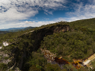 View of the mountains