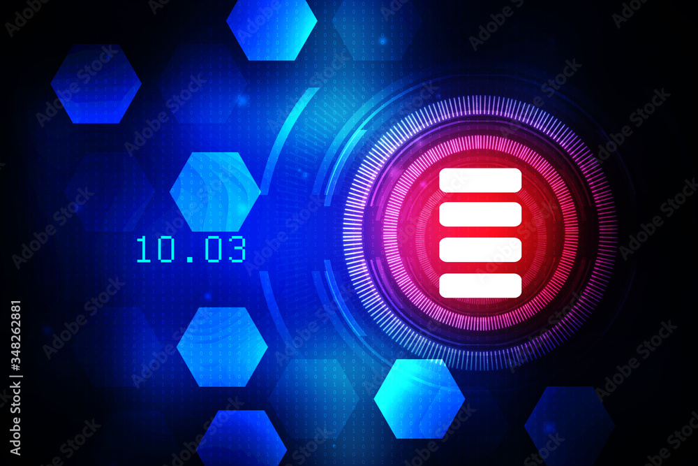 Poster 2d rendering electrical energy and power supply source concept, accumulator battery with charging le