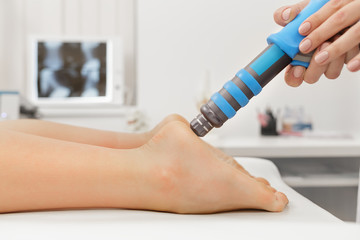 Extracorporeal Shockwave Therapy ESWT.Effective non-surgical treatment.Physical therapy for...
