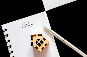 Business Words on notepad, business tex