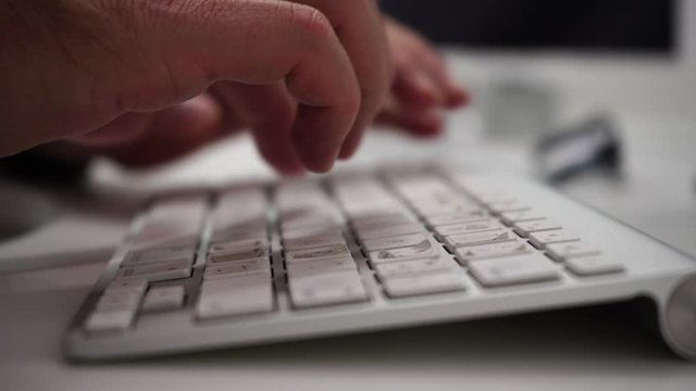 Teclado en oficina