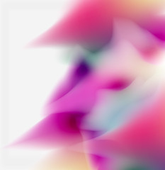 Liquid fluid color splashes abstract background, bright colorful shapes. Techno futuristic vector abstract background For Wallpaper, Banner, Background, Card, Book Illustration, landing page