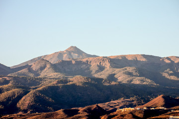 Landscape in Tropical Volcanic Canary Islands Spain
