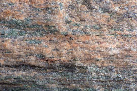 The texture of the old granite stone.