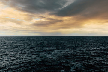 sunrise over the sea