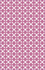 Geometric seamless pattern in dark pink color