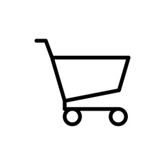 Cart Shop Icon Vector Design Template