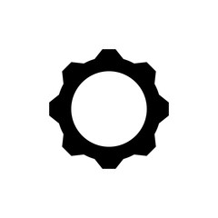 Gear Setting Icon Vector Design Template