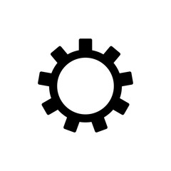 Gear Setting Icon Vector Design Template